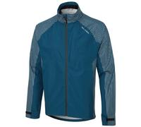 Altura Mens Waterproof Jacket - Lightweight Rain Coat with Adjustable Hood and Reflective Details, Outdoor Waterproof Jacket for Hiking and Running, Windbreaker Blue Jackets, Reflective Sleeve | S
