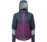 Altura Womens Typhoon Waterproof Reflective Cycling Jacket - Navy/Purple - 8