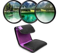 Altura Photo 67mm Lens Filter Kit with 67mm ND Filter, 67mm CPL Filter, 67mm UV Filter, (UV, CPL Polarization, Neutral Density ND4) for Camera Lens with 67mm Filters + Lens Filter Housing