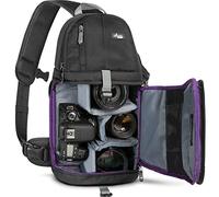 Altura Photo Camera Sling Bag - Backpack for Canon, Nikon, Sony & GoPro DSLR & Mirrorless Cameras - Crossbody Backpacks for Photographers