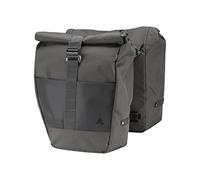 Altura Unisex Grid Roll Pannier Bag, Black, One Size UK