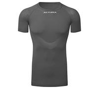 Altura Tempo Unisex Seamless Short Sleeve Base Layer - Charcoal / XLarge / 2XLarge