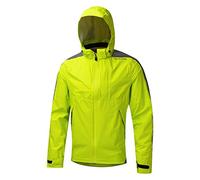 Altura Waterproof Typhoon Mens Cycling Jacket with Reflective Technology - Lime Green - XL