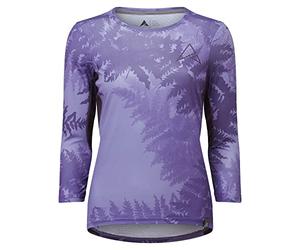 Altura Womens Kielder Lightweight 3/4 Sleeve MTB Cycling Jersey - Lilac - 16