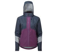 Altura Womens Typhoon Waterproof Reflective Cycling Jacket - Navy/Purple - 12