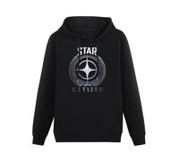 ALturn Star Citizen Raises Million Dollars Men's Hoodies Black Sweatshirt XXL