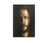 ALTUY Jesus Wept Poster Decorative Painting Canvas Poster 12x18inch(30x45cm)