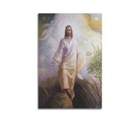 ALTUY Modern Religious Jesus Poster Jesus Christ Divine Mercy Decorative Painting Canvas Poster 12x18inch(30x45cm)