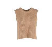 Altuzarra Women's Preloved Sleeveless Knit Top in Brown Wool | Size: Medium