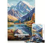 Altyn-Emel National Park, Kazakhstan Adults Puzzles 1000 Piece Jigsaws Mind Challenge Quiet Enjoyment Accurate Cut Unique Gift (38X52CM)
