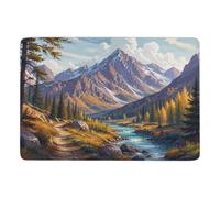 Altyn-Emel National Park, Kazakhstan Area Rug 150 x 100 cm, Soft Non Slip | Practical housewarming gift: printed area rug with soft underfoot feel; for smaller indoor spaces