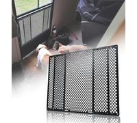 Altyostar RV Screen Door Protector for Dogs, Adjustable RV Screen Door Pet Protector Guard, Black(Patented Design)