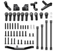 Alu Alloy Front Suspension To 3-Link/Rear Axle 4-Link Set For Tf2 1/10 | Aluminum alloy 3-link front 4-link rear conversion set RC Car Upgrades adds stable For fit and grip Parts