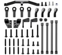 Alu Alloy Front Suspension To 3-Link/Rear Axle 4-Link Set For Tf2 1/10 | Aluminum alloy 3-link front 4-link rear conversion set RC Car Upgrades adds stable For fit and grip Parts