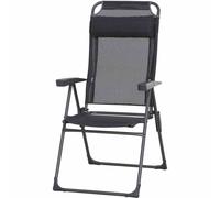 Alu Camping Chair Folding Chair Comfort Aluminum Frame, Textil Fabric