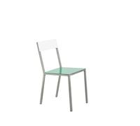 Valerie Objects Alu Dining Chair Green/ White