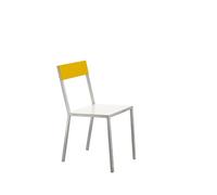 Alu Dining Chair White/ Yellow