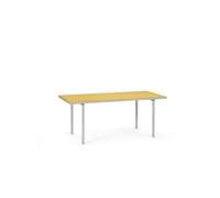 Alu Dining Table 180x85 cm Yellow