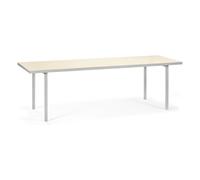 Valerie Objects Alu Dining Table 240x85 cm Ivory