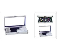 Collectors Aluminium Case for Pins, Medals, Buttons and Badges. Official SAFE product.193 x 115 x 40 mm