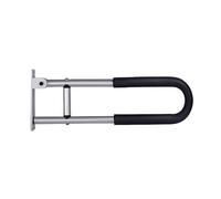 Alu-Drop Down Bath Safety Bar for Elderly & Disabled - 2 in 1 Toilet & Bathtub Grab Rails Handle