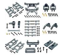 Alu Steering Cup Hub Carrier Link Set For MJX For Hyper Go 1/12 RC Car Kit