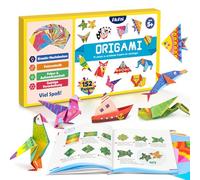 AluAbi 152-Sheet Origami Set with Guide & 72 Patterns