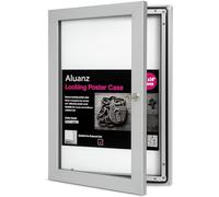 Aluanz Outdoor Display Case, Lockable, DIN A4