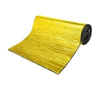 Alubutyl Insulation Mat, Sound and Driving Noise Insulation for Cars, Trucks and Motorhomes, Self-Adhesive, 5 mm Thick x 50 cm x 1/2 Metre, Blue/Gold
