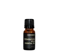 Alucia Organics Certified Organic Cedarwood Atlas Essential Oil 10ml - Pure, Natural, Vegan, Undiluted - for Use in Skincare, Aromatherapy, Massage Blends and Diffusers