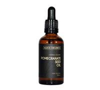Alucia Organics Certified Organic Pomegranate Seed Oil 50ml- Pure, Natural, Cold Pressed, Certified Organic, Vegan, Cruelty Free, for Skin, Face, Body