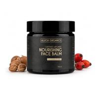 Alucia Organics Nourishing Face Balm 50g Organic Argan Rosehip Oils | Moisturises Dry Mature and Sensitive Skin with Natural Argan and Rosehip Oil Enriched Skincare Benefits