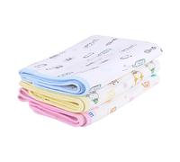 Alucy Nappy Cushion for Babies, Waterproof and Breathable Nappy Changing Mat for Nappy Changing Mat for Nappies with Urine Nappy Cotton Waterproof for Baby(Blue-M)