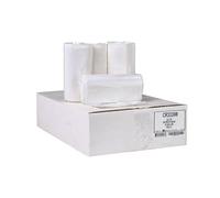 Aluf Plastics CR3339W CRW Linear Low Density Butene Star Seal Coreless Rolls Bag, 33 Gallon Capacity, 39" Length x 33" Width, White (Pack of 150)