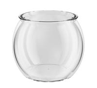 Alula777 21 cm - Round Fish Tank, Transparent Cylinder, Fish Jar for Table or Desk Display - Transparent