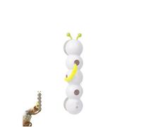 Alulayu Cat Toy, Intelligent Interactive Caterpillar Wall Mounted Smart Sensor Wall Playground for Indoor Cats (Pack of 1)