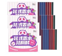Alulayu Multi-functional Toilet Cleaning Sticks, Toilet Cleaning Stick, Toilet Tank Cleaner Cleaning Perfume Stick, Multifunctional Concentrated Toilet Cleaning Pens, Lasting Freshness (24 Pieces)