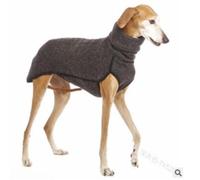 Alulayu Whippet Jumper, Greyhound Coat Made of Fleece for Large Dogs, Turtleneck Dog Jumper Fleece Shirt, Dog Fleece Vest, Winter Coat for Dogs, Warm Lining Made of Polar Fleece Outer Jacket for Hun
