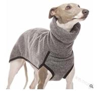 Alulayu Whippet Jumper, Greyhound Coat Made of Fleece for Large Dogs, Turtleneck Dog Jumper Fleece Shirt, Dog Fleece Vest, Winter Coat for Dogs, Warm Lining Made of Polar Fleece Outer Jacket for Hun