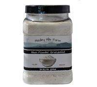 Alum Powder Granulated Food Grade 2 lbs. - by Medley Hills Farm in Reusable Container - Granulated Potassium Alum Powder - Made in The USA