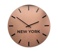 ALÚMADESIGNCO Bronze Customizable International Time Zone Wall Clock - Elegant Multi-City Display for Hotel Lobbies & Homes - Unique Gift for Housewarmings and Business Professionals