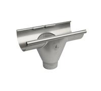 Alumasc Infinity Steel Rainwater Prefabricated Outlet (Inc Union Connectors) 125mm - Galvanised