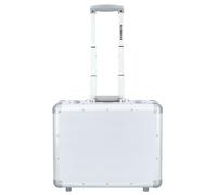 Alumaxx 2 Roll Business Trolley Laptop compartment 37 cm silver coloured