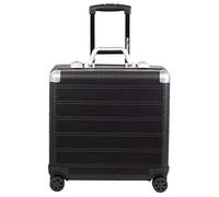Alumaxx Gemini 4-Wheel Pilot Case 42.5 cm Laptop Compartment, Black, 42,5 x 40 x 21 cm, Business Trolley