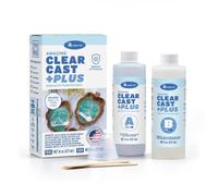 Alumilite Amazing Clear Cast Plus Epoxy Resin Kit for Making and Molding, UV, Plastic Coating, Casting for Countertops, Cups, Tumblers, High-Gloss, Glass Finish - 16 oz (8 oz Part A + 8 oz Part B)