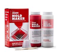 Alumilite Amazing Mold Maker [8 fl oz A + 8 fl oz B (16 ounces) 2-Part Mix] Platinum Fast-Cure Silicone Molding Compound Casting DIY Epoxy, Resin, Concrete, Cosplay & Food | Flexible Liquid Rubber Kit