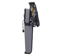 Alumimum Alloy Wading Staff Folding Light Weight Fishing Accessories Outdoor Hiking Fly Fishing Stick Rod With Pouches Alumimum Wading Staff