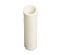 Alumina Ceramic Insulation Tube, Aluminum Oxide Thermocouple Protection Tube High Temperature Resistant Hollow Multiple Sizes(1X2X100mm)