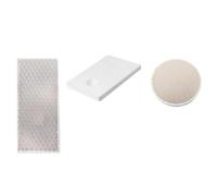 Alumina Crucible/Crucible Tongs/Fire Brick Set, Honeycomb Panel Welding Melting Casting Crucibility Kit(White)