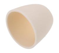 Alumina Crucible Cup 40ml White Ceramic Curved Bowl for Laboratory Analysis